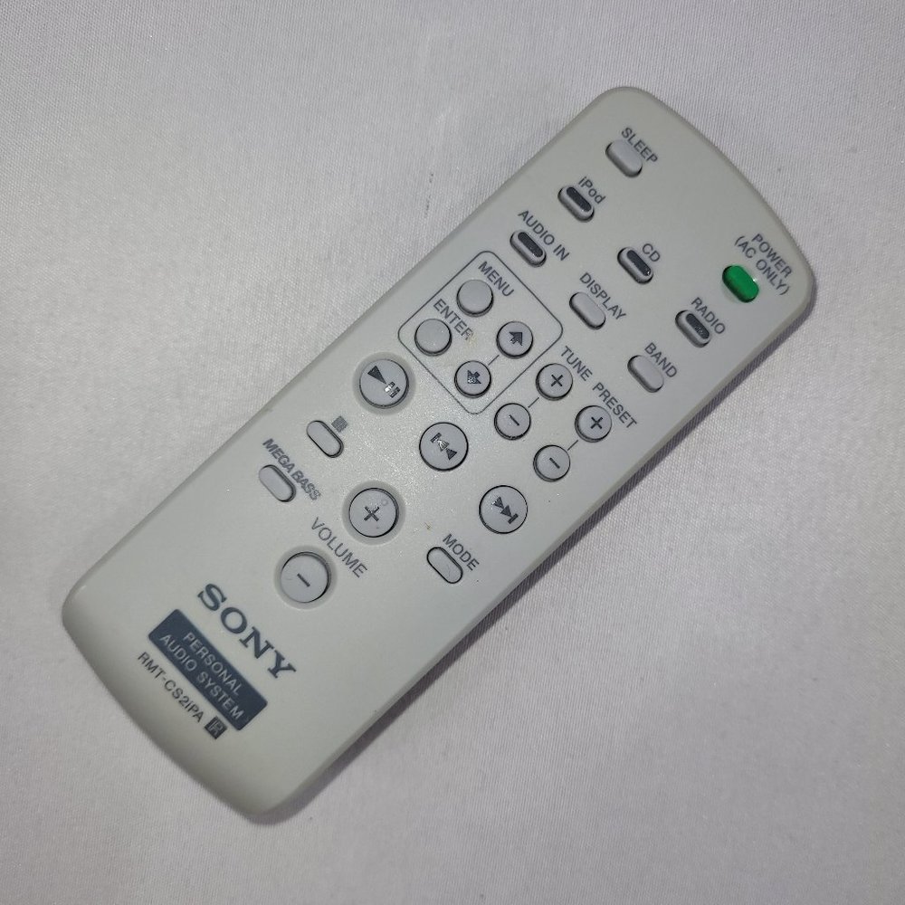Sony RMT-CS2IPA Remote Control for Audio Stereo System